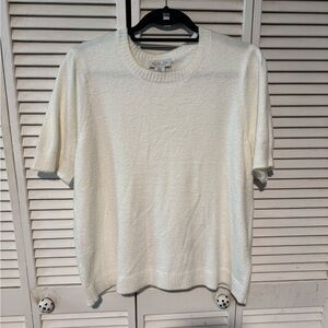 Rachel Zoe Ivory Knit Top